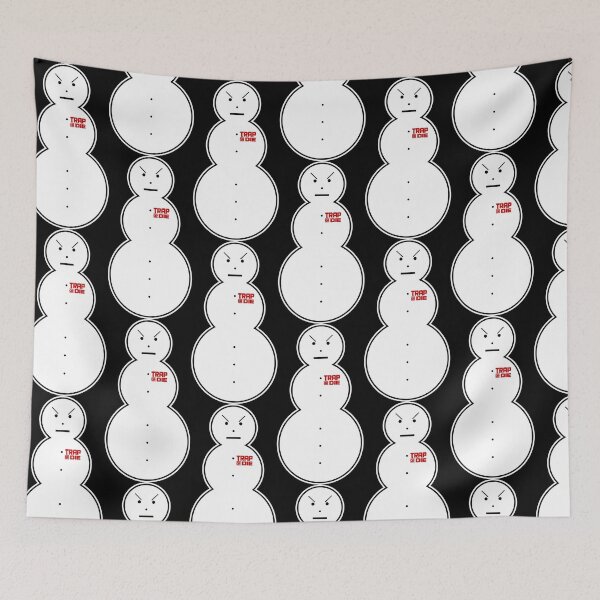 Item preview, TRAP OR DIE - Angry Snowman designed and sold by JuicySchinken.