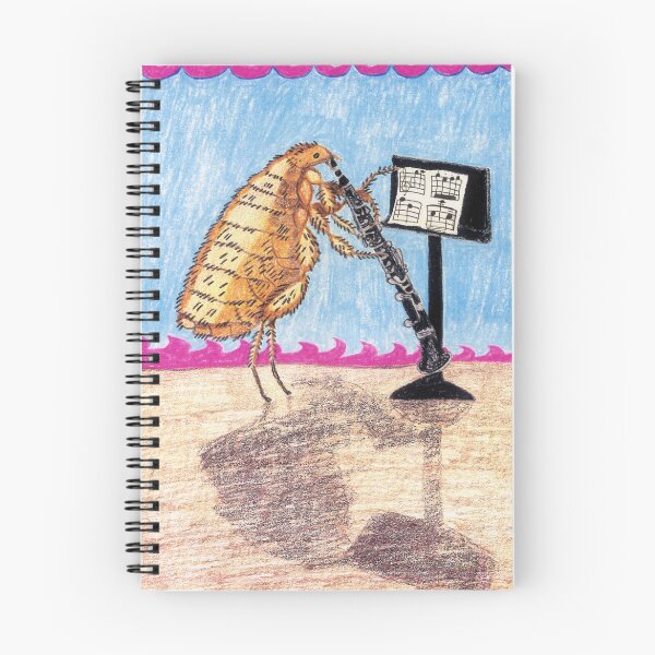 Item preview, Dog Flea Anton Plays His Clarinet For Flea Dog Antoinette! designed and sold by pinkyjainpan.