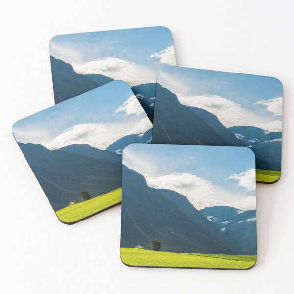 Item preview, Idyllic Norwegian Countryside Landscape designed and sold by reinah.