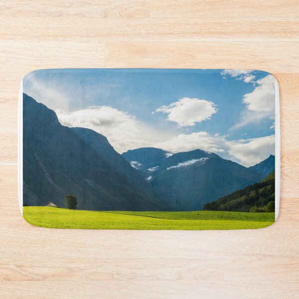 Item preview, Idyllic Norwegian Countryside Landscape designed and sold by reinah.