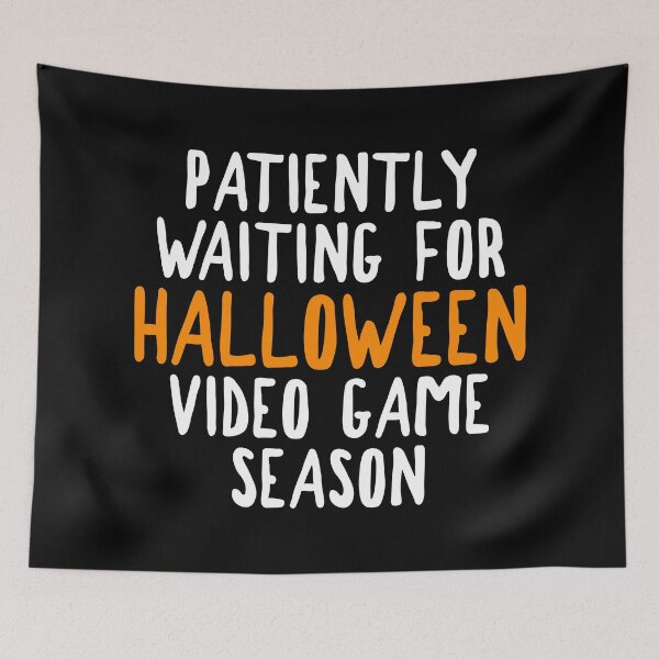 Item preview, Halloween Video Game Season Waiting designed and sold by iLorah.