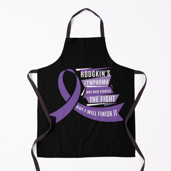Item preview, Meaningful Hodgkin's Lymphoma Awareness Gift - Started The Fight But I Will Finish It - Violet Ribbon Gifts - Survivor designed and sold by kntranhoang.