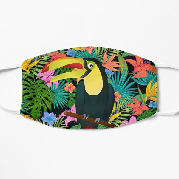 Toucan Jungle Flat Mask