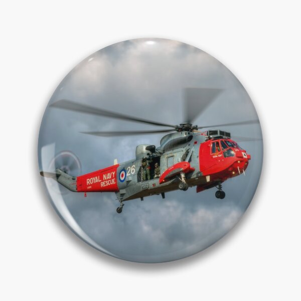 Item preview, Royal Navy Search and Rescue Sea King Helicopter designed and sold by Steve H Clark.