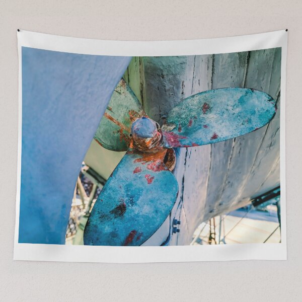 Item preview, Ancient wooden and iron ship propeller designed and sold by Lighthouse1997.