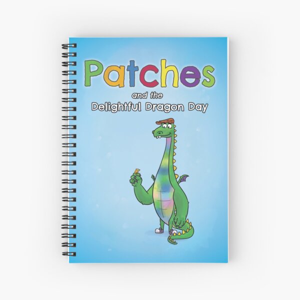 Patches back cover Spiral Notebook