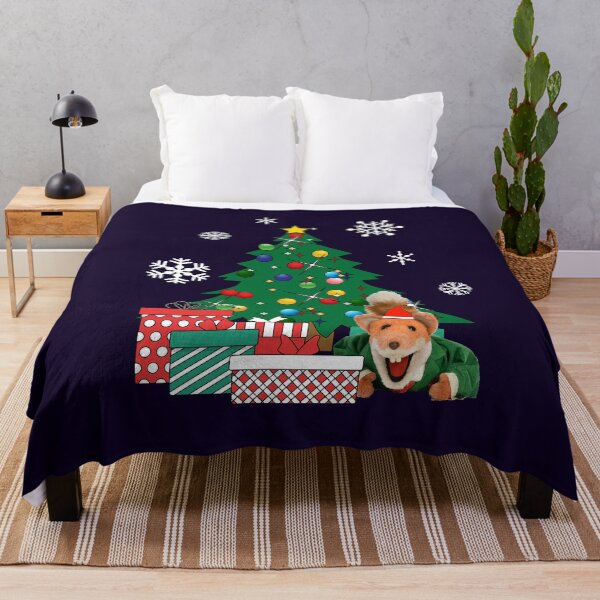 Item preview, Basil Brush Around The Christmas Tree designed and sold by Nova5.