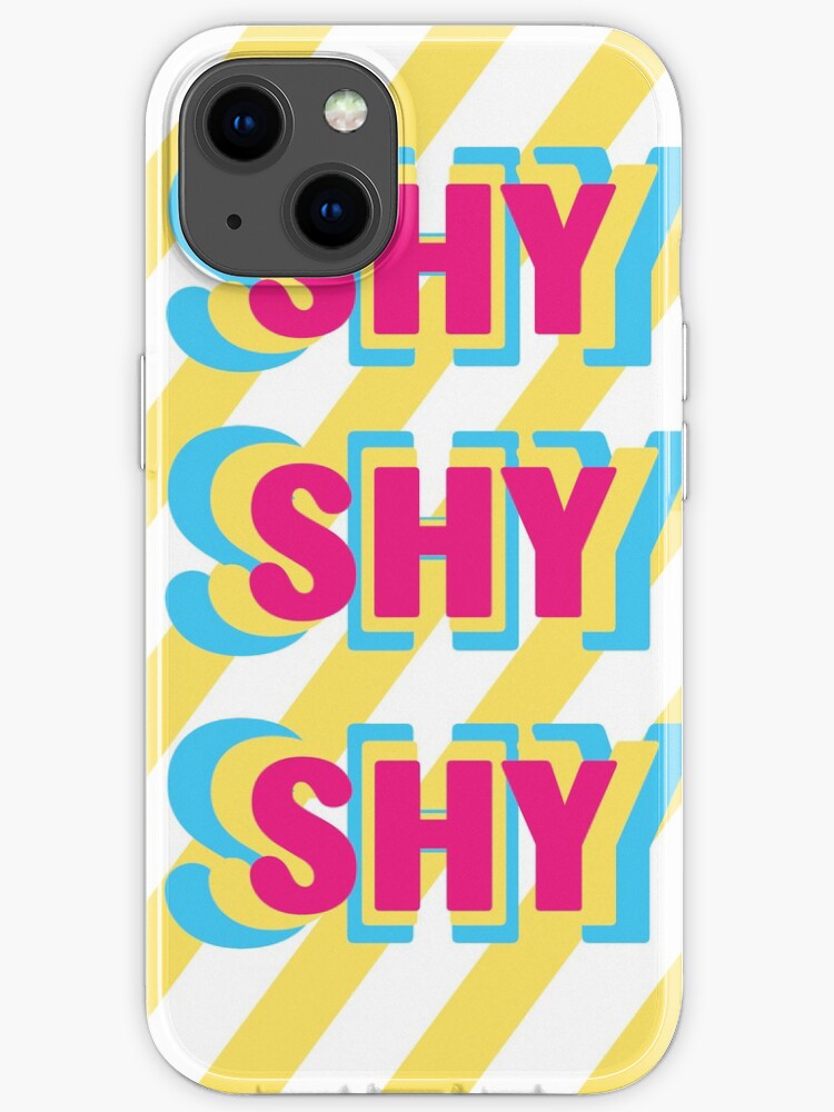 Twice Shy Shy Shy Cute Kpop Song Lyrics Typography Iphone Case For Sale By Mschubbybunny Redbubble