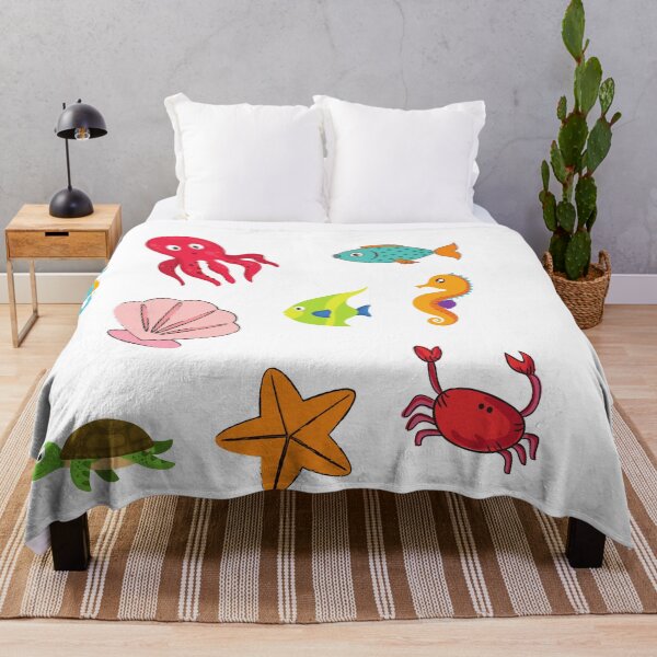 Item preview, deep ocean Water sea animals designed and sold by OneTimeEngineer.