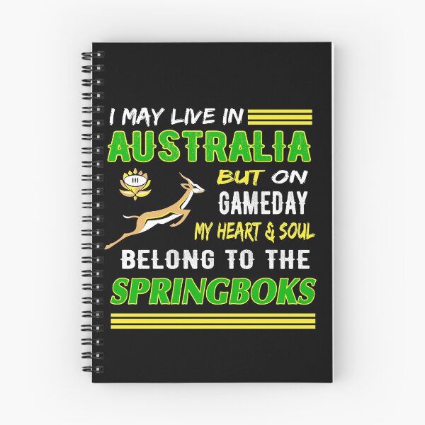 Artikelvorschau, Südafrikanisches Rugby Live in Australien SA Rugby Herz und Seele mit Springboks Bokke Südafrika Saffa Expat entworfen und verkauft von OurBestBuys.