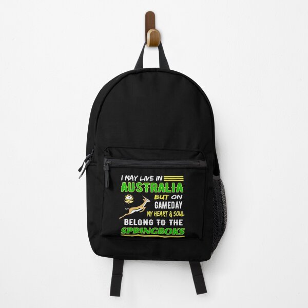Item preview, South African Rugby Live in Australia SA Rugby Heart and Soul with Springboks Bokke South Africa Saffa Expat designed and sold by OurBestBuys.