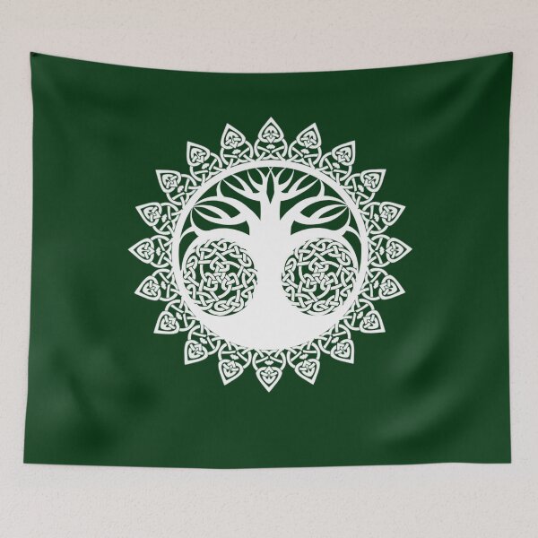 Item preview, Celtic Irish Tree Of Life Knots Circle Ireland Pride Gaelic Quotes Symbols designed and sold by TopTeeShop.