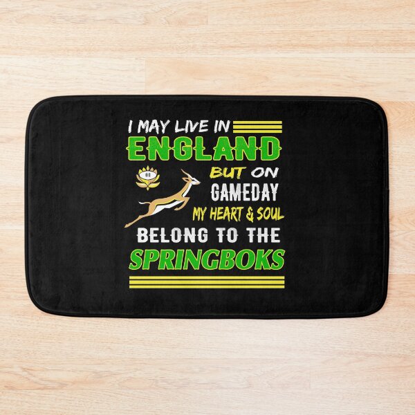 Artikelvorschau, Kopie des südafrikanischen Rugby Live in England SA Rugby Herz und Seele mit Springboks Bokke South Africa Saffa Expat entworfen und verkauft von OurBestBuys.