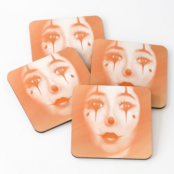 Item preview, Harlequin Orange Sherbet designed and sold by LJWDesigns.