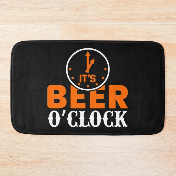 Item preview, It's Beer O'clock, funny gift for beer lovers designed and sold by BRtisticDesigns.