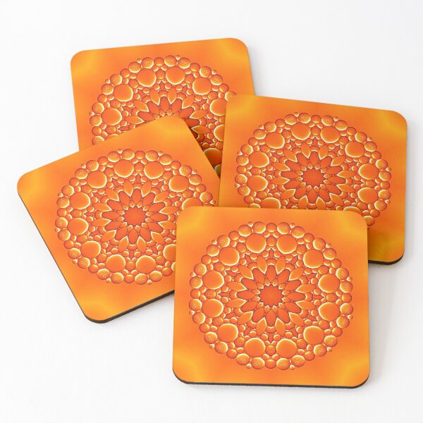 Item preview, Bubbly Orange Flower designed and sold by florista69.