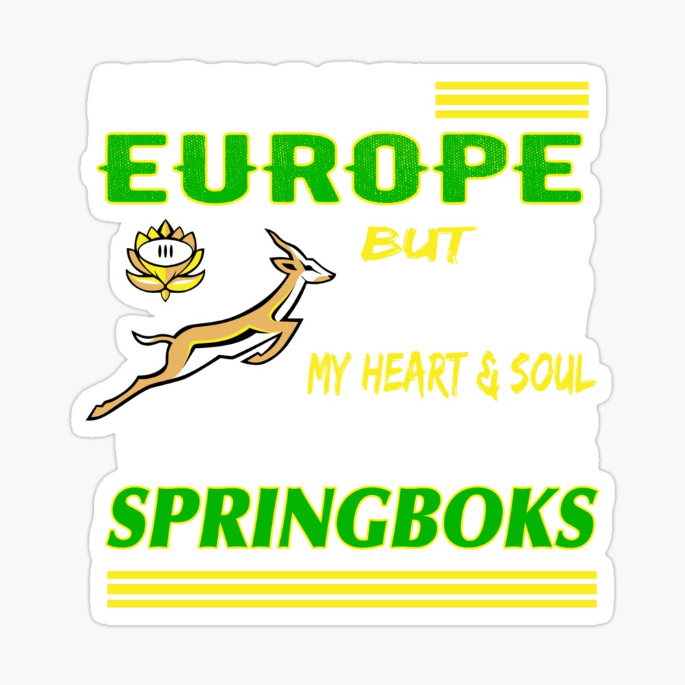 Copy of Copy of South African Rugby Live in Europe SA Rugby Heart and Soul with Springboks Bokke South Africa Saffa Expat/