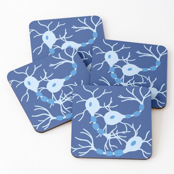 Item preview, Connected Neurons - Blue designed and sold by BundaBear.