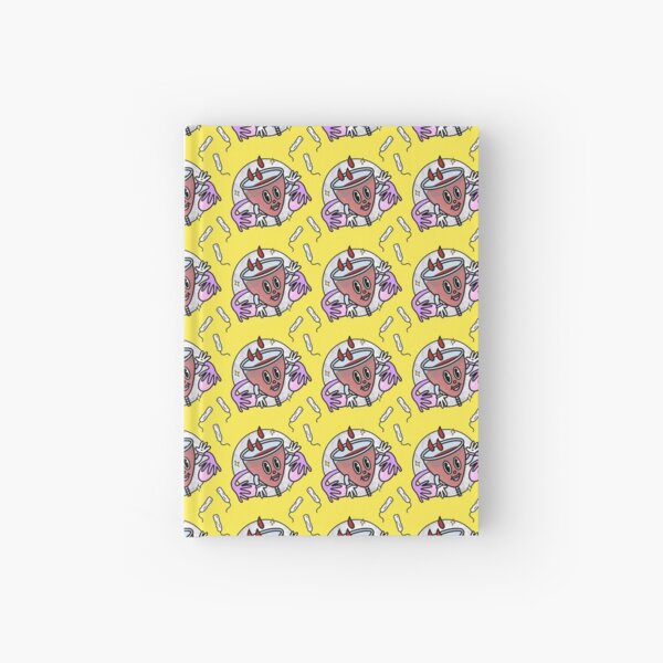 Item preview, Cute Retro Style Menstrual Cup Period Pattern Yellow designed and sold by PosyAndPetrova.