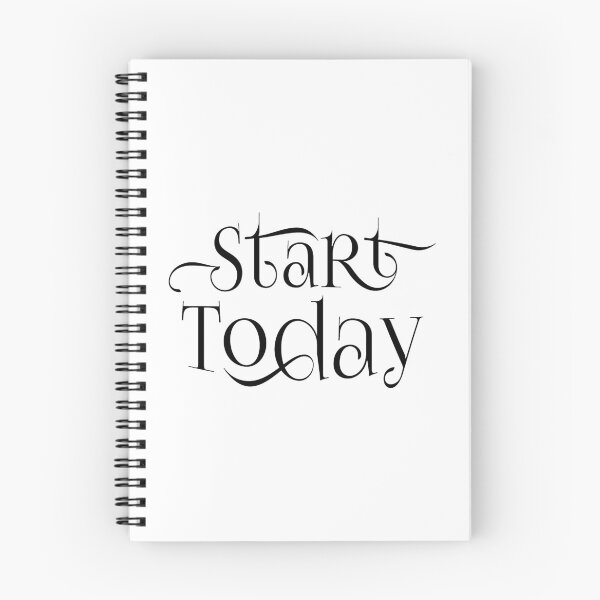 Item preview, Start Today, Motivational Quote designed and sold by 4AllTimes.