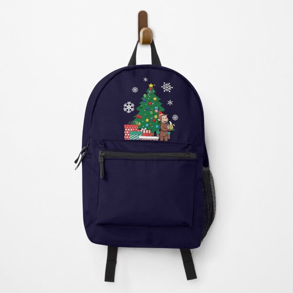 Item preview, Curious George Around The Christmas Tree designed and sold by Nova5.