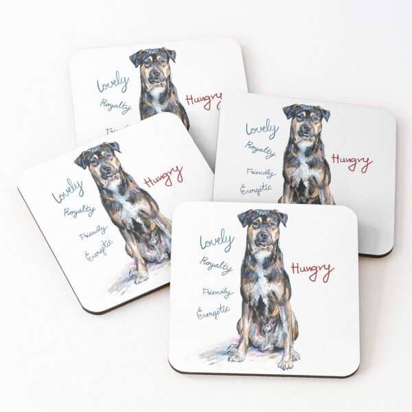 Item preview,  Black dog on sitting pose. designed and sold by hadkhanong.