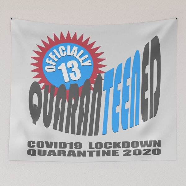 Item preview, OFFICIALLY QUARANTEENED on 13th BIRTDAY (grey) designed and sold by Cr1sV.