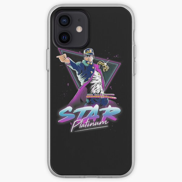 Star Platinum 80s Vibe iPhone Soft Case