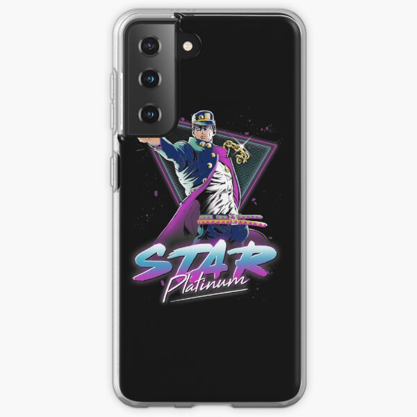 Ambiance Star Platinum des années 80 Coque souple Samsung Galaxy