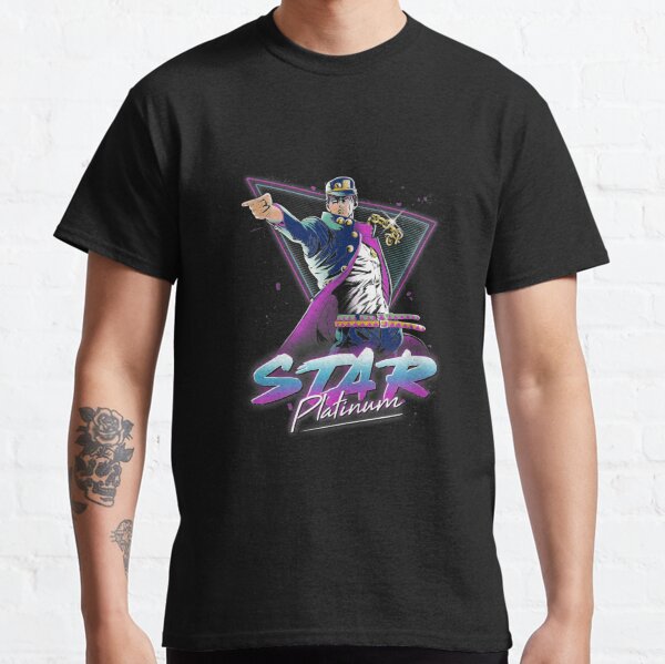 Star Platinum 80s Vibe Classic T-Shirt
