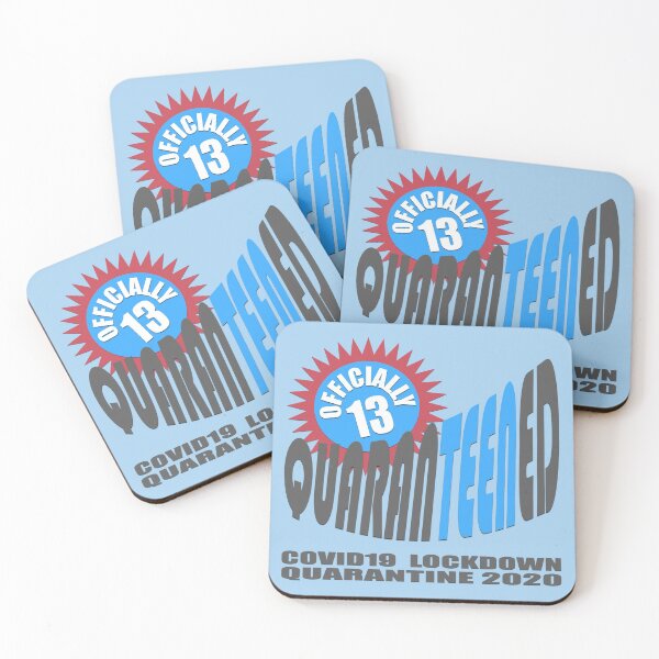 Item preview, OFFICIALLY QUARANTEENED on 13th BIRTDAY (blue) designed and sold by Cr1sV.
