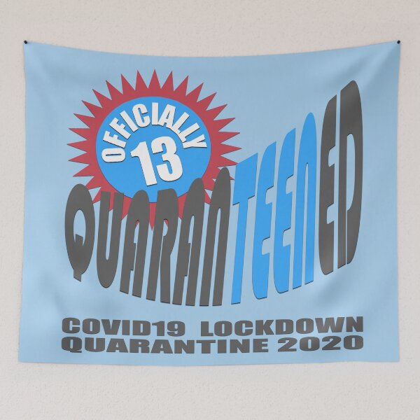 Item preview, OFFICIALLY QUARANTEENED on 13th BIRTDAY (blue) designed and sold by Cr1sV.