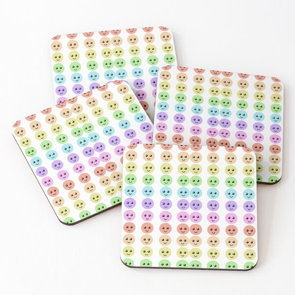 Item preview, pastel smile pattern  designed and sold by Esther Evans.