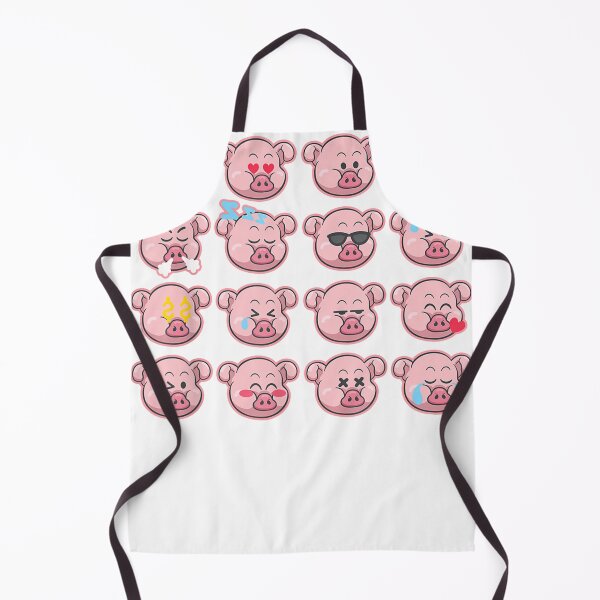 Item preview, Pig Emoji Emoticons Face Cute Pink Piglet Lover Swine s designed and sold by ViorelFilat.