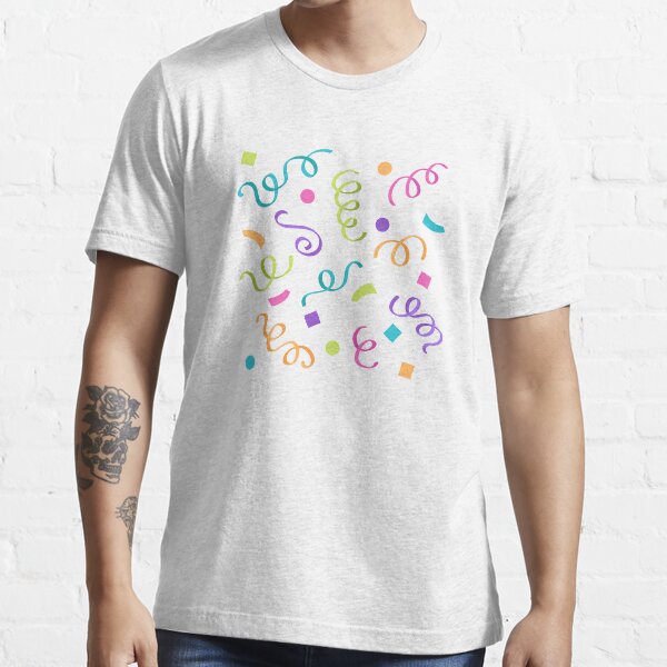 "Colorful Confetti Swirl Confetti Sprinkles" Tshirt for Sale by