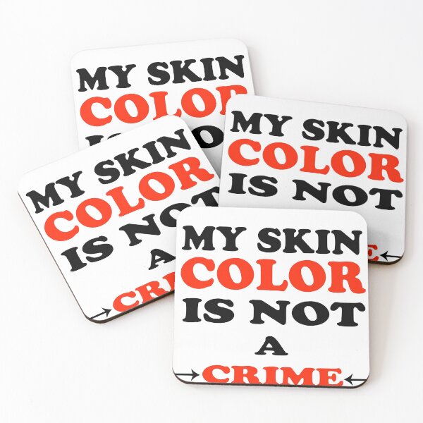 Item preview, my skin color is not a crime designed and sold by MrX1920.