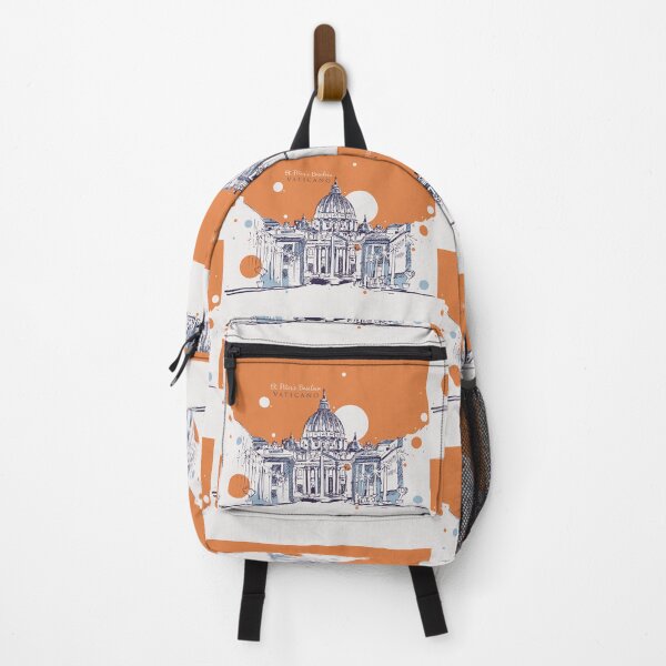 Item preview, St. Peter's Basilica Vatican Vector Print designed and sold by lapaz.