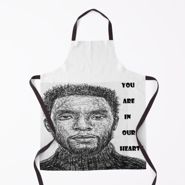 Item preview, chadwick boseman "you are in our hearts" designed and sold by Urbo Panda.