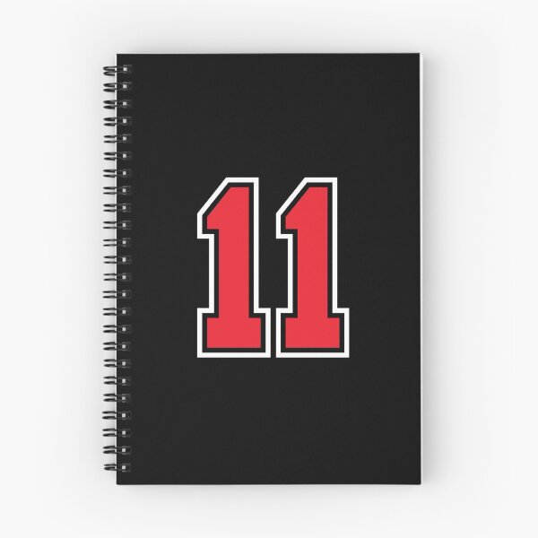 Item preview, 11 Black Red eleven Number Jersey designed and sold by infrontofyou.
