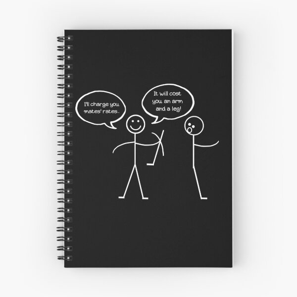 Aperçu de l'œuvre Stick Figure Humor - Vous coûte un bras et une jambe créée et vendue par CheckOutOz.