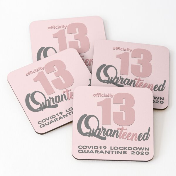 Item preview, OFFICIALLY QUARANTEENED on 13th BIRTDAY (pink) designed and sold by Cr1sV.