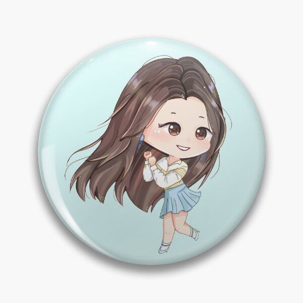 Item preview, IZ*ONE ChaeYeon Colour*Iz Chibi Fanart designed and sold by snowvy.