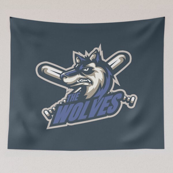 Item preview, Wolves Baseball designed and sold by wazoosi.