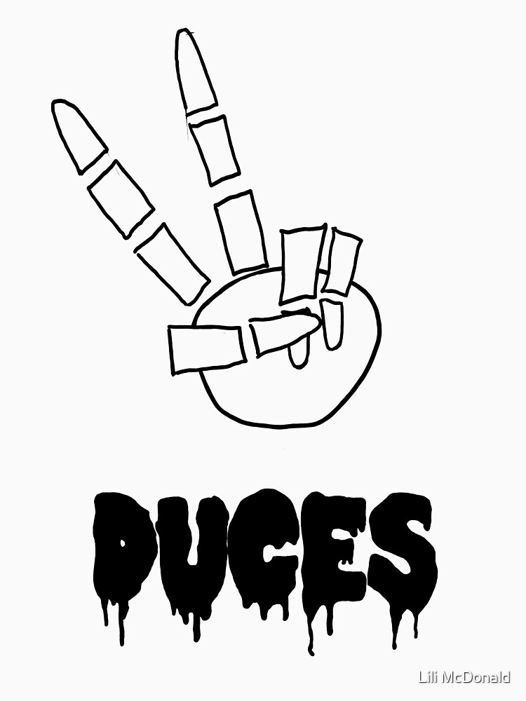 "Duces" Tshirt by bringindoomsday Redbubble