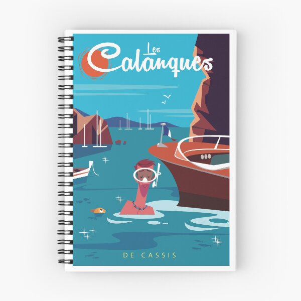 Item preview, Cartel de Les Calanques designed and sold by GAGodel.