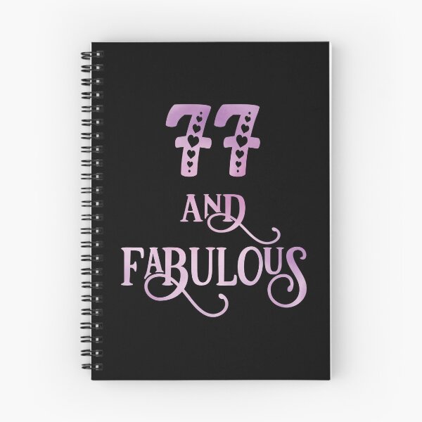 Item preview, Women 77 Years Old And Fabulous 77th Birthday Party design designed and sold by Grabitees.