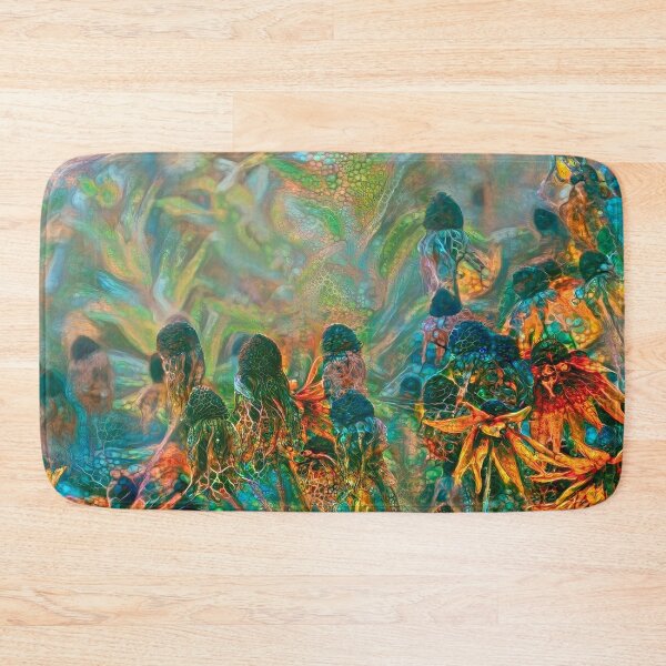Item preview, Floral abstract designed and sold by blackhalt.