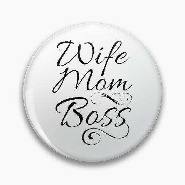 Item preview, Wife Mom Boss designed and sold by 4AllTimes.