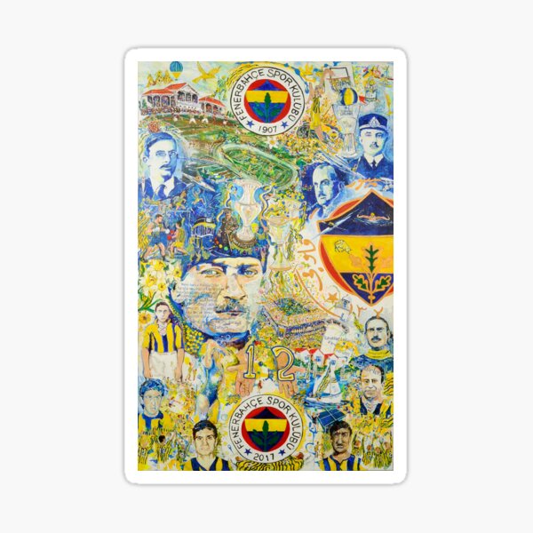 Fenerbahce 110 Years - Turkey Sticker