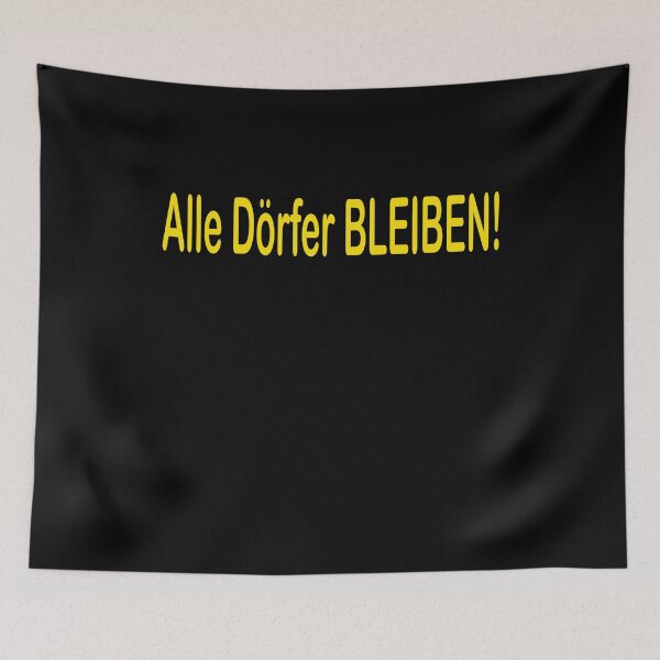 Item preview, All villages REMAIN! Climate protest designed and sold by Watersolution.